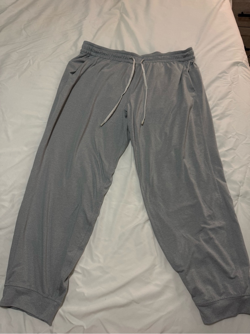 Lululemon Soft Jersey Classic-Fit Mid-Rise Jogger - Heather Core light Gray